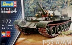 Revell Of Germany 3304 1/72 T55A/AM Main Battle Tank