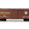 Roundhouse 1042 HO Scale 40' Boxcar Kit Pennsylvania "Don't Stand Me StillPRR - NOS -Bachmann Store roundhouse 1042 ho scale 40 boxcar kit pennsylvania dont stand me stillprr nos 1