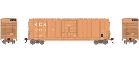 Roundhouse 1541 HO Scale 50' High Cube Plug Door Boxcar Kansas City Southern KCS 170747 4 Roundhouse 1541 HO Scale 50' High Cube Plug Door Boxcar Kansas City Southern KCS 170747 - Image 2