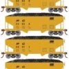 Roundhouse 50021 HO Scale 34' Ribbed Hopper W/Load Penn Central PC 4-Pack #1