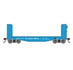 Roundhouse 91463 HO Scale 40' Pulpwood Flatcar Apache Railway APA 1447