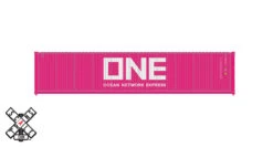 ScaleTrains 11060 HO Scale CIMC Modern Intermodal Container Ocean Network Express ONE 3 Pack