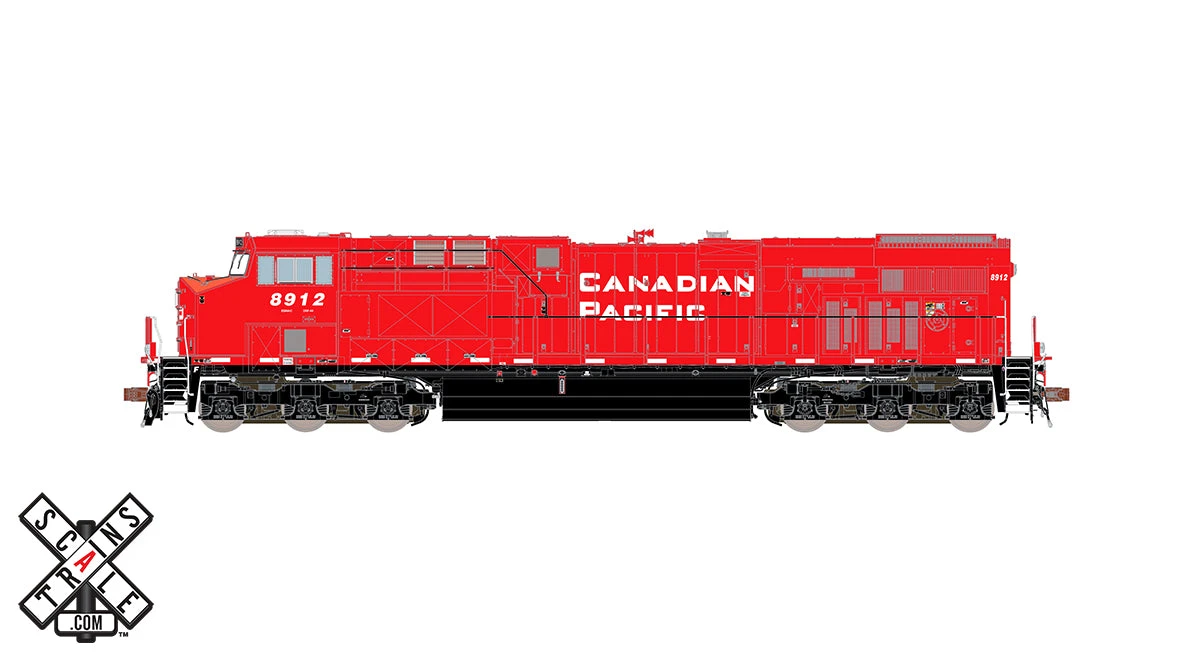 ScaleTrains 33053 Rivet HO Scale GE ES44AC DRF-44 GEVo Canadian Pacific CP 8912 DCC 3 ScaleTrains 33053 Rivet HO Scale GE ES44AC DRF-44 GEVo Canadian Pacific CP 8912 DCC