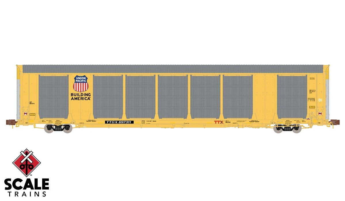 ScaleTrains 33770 Rivet N Scale Gunderson Multi-Max Autorack UP TTGX 697377 3 ScaleTrains 33770 Rivet N Scale Gunderson Multi-Max Autorack UP TTGX 697377