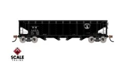 ScaleTrains Kit Classics 1201 70 Ton 4 Bay Open Hopper Boston & Maine BM 8557