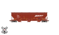 ScaleTrains Rivet 33303 HO Scale Gunderson 5188 Covered Hopper BNSF 486900