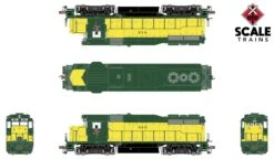 ScaleTrains Rivet 33356 HO Scale EMD GP30 Chicago NorthWestern CNW 823 DCC LokSound -Bachmann Store scaletrains rivet 33356 ho scale emd gp30 chicago northwestern cnw 823 dcc loksound 2