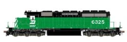 ScaleTrains Rivet 38779 HO Scale EMD SD40-2 Burlington Northern BN 6327 - DCC & Sound