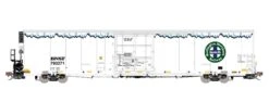 ScaleTrains Rivet 38906 HO Scale 82’ 7883 Reefer (Carrier) BNSF 793279 With Sound