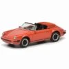 Schuco 452637600 HO Scale (1:87) Porsche 911 Carrera 3.2 Roadster - Red -Bachmann Store schuco 452637600 ho scale 1 87 porsche 911 carrera 3 2 roadster red
