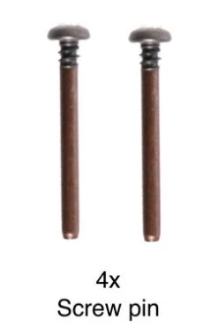Tamiya 9805756 3X32mm Screw Pin 4 Pack