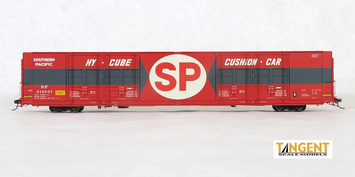 Tangent 25520-04 HO Scale 86' Quad Door B-70-54 Boxcar Southern Pacific SP 616537 4 Tangent 25520-04 HO Scale 86' Quad Door B-70-54 Boxcar Southern Pacific SP 616537 - Image 2