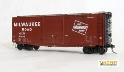 Tangent Scale Models 26013-01 HO Scale 40' PS-1 9' Door Boxcar Milwaukee Road MILW 30255