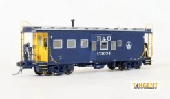 Tangent Scale Models 60021 HO Scale ICC B&O I-18 Caboose Baltimore & Ohio (1965+ Era) B&O