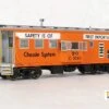 Tangent Scale Models 60025-01 HO Scale ICC B&O I-18 Caboose Orange Chessie Safety C-3043 -Bachmann Store tangent scale models 60025 01 icc b o i 18 caboose orange chessie safety