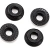 Team Losi Racing TLR236001 4mm Low Profile Serrated Nuts 4 Pack -Bachmann Store team losi racing tlr236001 4mm low profile serrated nuts 4 pack