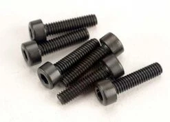 Traxxas 3229 2.5x10mm Cap Head Machine Screw Hex Drive 6 Pack