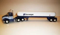 Trucks N Stuff TNS105 HO Scale Kenworth T680 With Ferrellgas Propane LPG Tank Trailer