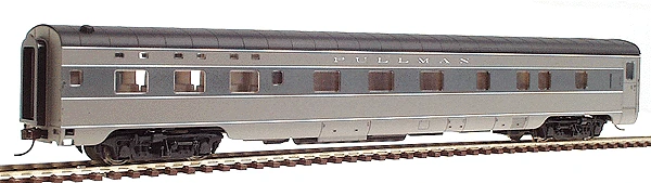 Walthers 932-16721 HO Scale Pullman 6-6-4 Sleeper Pullman 2 Tone Gray - NOS 3 Walthers 932-16721 HO Scale Pullman 6-6-4 Sleeper Pullman 2 Tone Gray - NOS