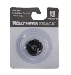 Walthers 948-83103 HO Scale Code 83 Or Code 100 Rail Terminal Rail Joiners -Bachmann Store walthers 948 83103 ho scale code 83 or code 100 rail terminal rail joiners a