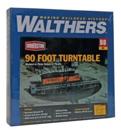Walthers Cornerstone 933-3171 HO Scale 90' Turntable Kit -Bachmann Store walthers cornerstone 933 3171 ho scale 90 turntable kit