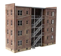 Walthers Cornerstone 933-3177 HO Scale Parkview Terrace Background Building Kit 6 Walthers Cornerstone 933-3177 HO Scale Parkview Terrace Background Building Kit -Bachmann Store walthers cornerstone 933 3177 ho scale parkview terrace background building kit a