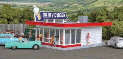 Walthers Cornerstone 933-3484 HO Scale Vintage Dairy Queen Building Kit