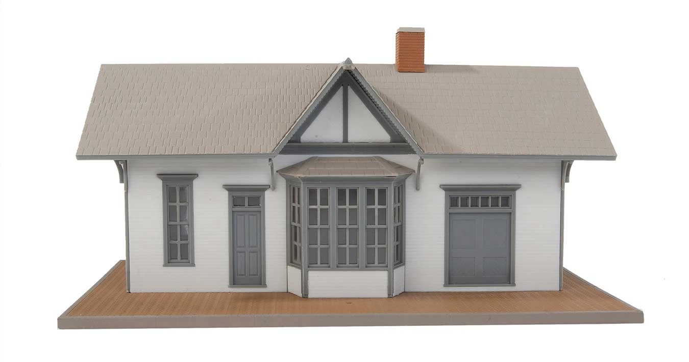 Walthers Cornerstone 933-3532 HO Scale Golden Valley Depot Kit 4 Walthers Cornerstone 933-3532 HO Scale Golden Valley Depot Kit - Image 2