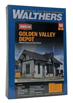 Walthers Cornerstone 933-3532 HO Scale Golden Valley Depot Kit 11 Walthers Cornerstone 933-3532 HO Scale Golden Valley Depot Kit -Bachmann Store walthers cornerstone 933 3532 ho scale golden valley depot kit 5