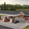 Walthers Cornerstone 933-3537 HO Scale Modern Gas Station Building Kit -Bachmann Store walthers cornerstone 933 3537 ho scale modern gas station building kit 1