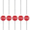 Walthers Cornerstone 949-4212 HO Scale 1954-Present Stop Signs 10 Pack -Bachmann Store walthers cornerstone 949 4212 ho scale 1954 present stop signs 10 pack 3