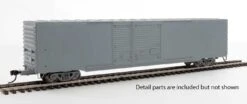 Walthers Mainline 910-3200 HO Scale 60' PS Auto Parts Boxcar Undecorated