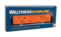 Walthers Mainline 910-3961 HO Scale 57' Mechanical Reefer Pacific Fruit Express PFE 455509 -Bachmann Store walthers mainline 910 3961 ho scale 57 mechanical reefer pacific fruit express pfe 455509 3