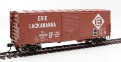 Walthers Mainline 910-45001 HO Scale 40' Modernized ACF Boxcar Erie Lackawanna EL 88139