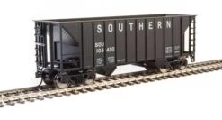 Walthers MainLine 910-6931 100 Ton 2 Bay Hopper Southern Black SOU 103420