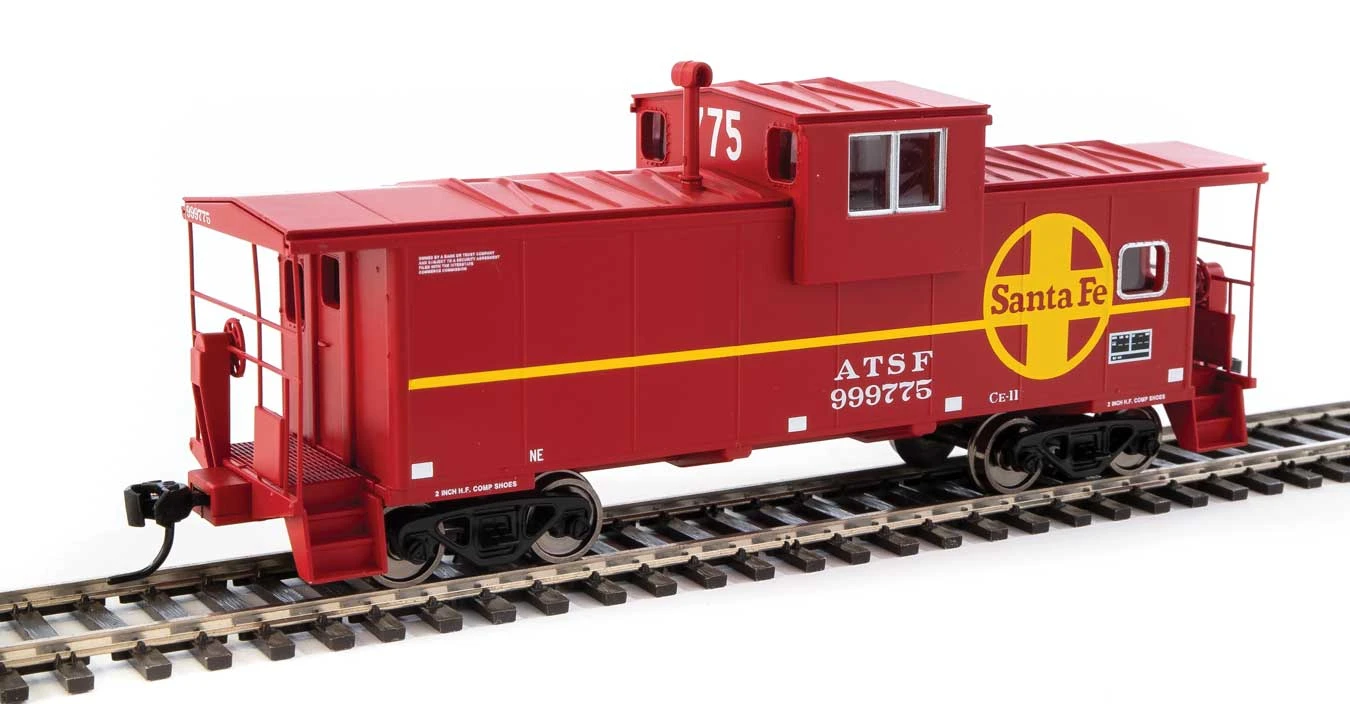 Walthers Mainline 910-8708 HO Scale Extended Wide Vision Caboose Santa Fe ATSF 999775 3 Walthers Mainline 910-8708 HO Scale Extended Wide Vision Caboose Santa Fe ATSF 999775