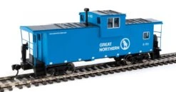Walthers Mainline 910-8717 HO Scale Extended Wide Vision Caboose Great Northern GN X-154