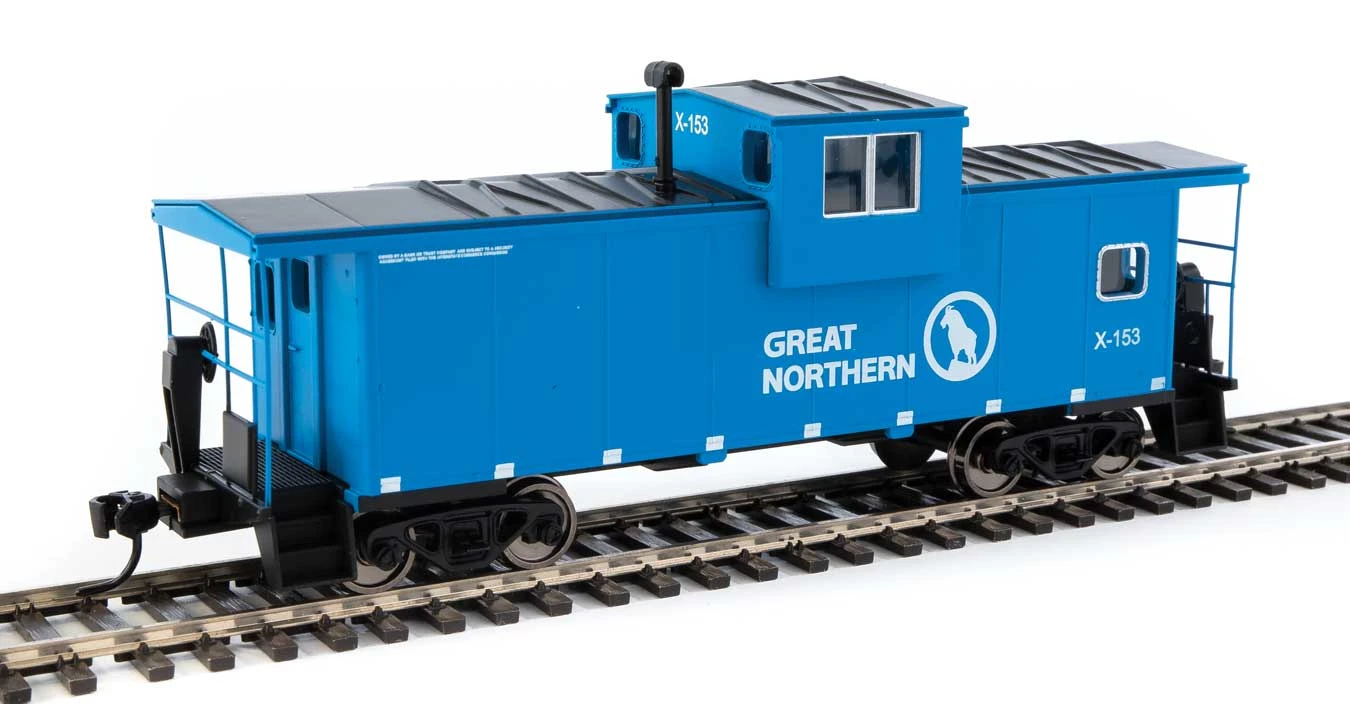 Walthers Mainline 910-8717 HO Scale Extended Wide Vision Caboose Great Northern GN X-154 3 Walthers Mainline 910-8717 HO Scale Extended Wide Vision Caboose Great Northern GN X-154