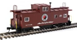 Walthers Mainline 910-8778 HO Scale Wide Vision Caboose Northern Pacific NP 1140 -Bachmann Store walthers mainline 910 8778 ho scale wide vision caboose northern pacific np 1140 2
