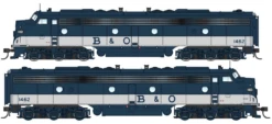 Walthers Proto 920-49908 HO Scale EMD E8A-A Diesel Baltimore & Ohio B&O 1462/1466 DC