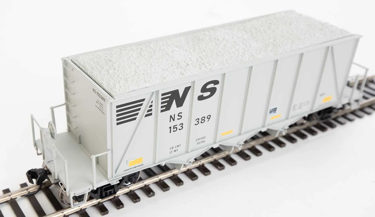 Walthers Proto 920-106025 HO Scale 40' Ortner 100 Ton Aggregate Hopper Norfolk Southern NS 153389 5 Walthers Proto 920-106025 HO Scale 40' Ortner 100 Ton Aggregate Hopper Norfolk Southern NS 153389 - Image 3