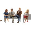Woodland Scenics A1829 HO Scale Figures - People Sitting -Bachmann Store woodland scenics a1829 ho scale figures people sitting