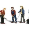 Woodland Scenics A1898 HO Scale Figures - Rail Workers -Bachmann Store woodland scenics a1898 ho scale figures rail workers