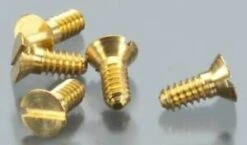 Woodland Scenics H841 Hob-Bits 00-90 1/8" Flat Head Machine Screw (5-Pack)